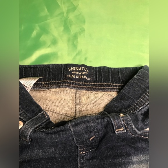 Levi’s Boy’s Dark Wash Pull-on Drawstring Jeans Size 5 Regular - Picture 3 of 5